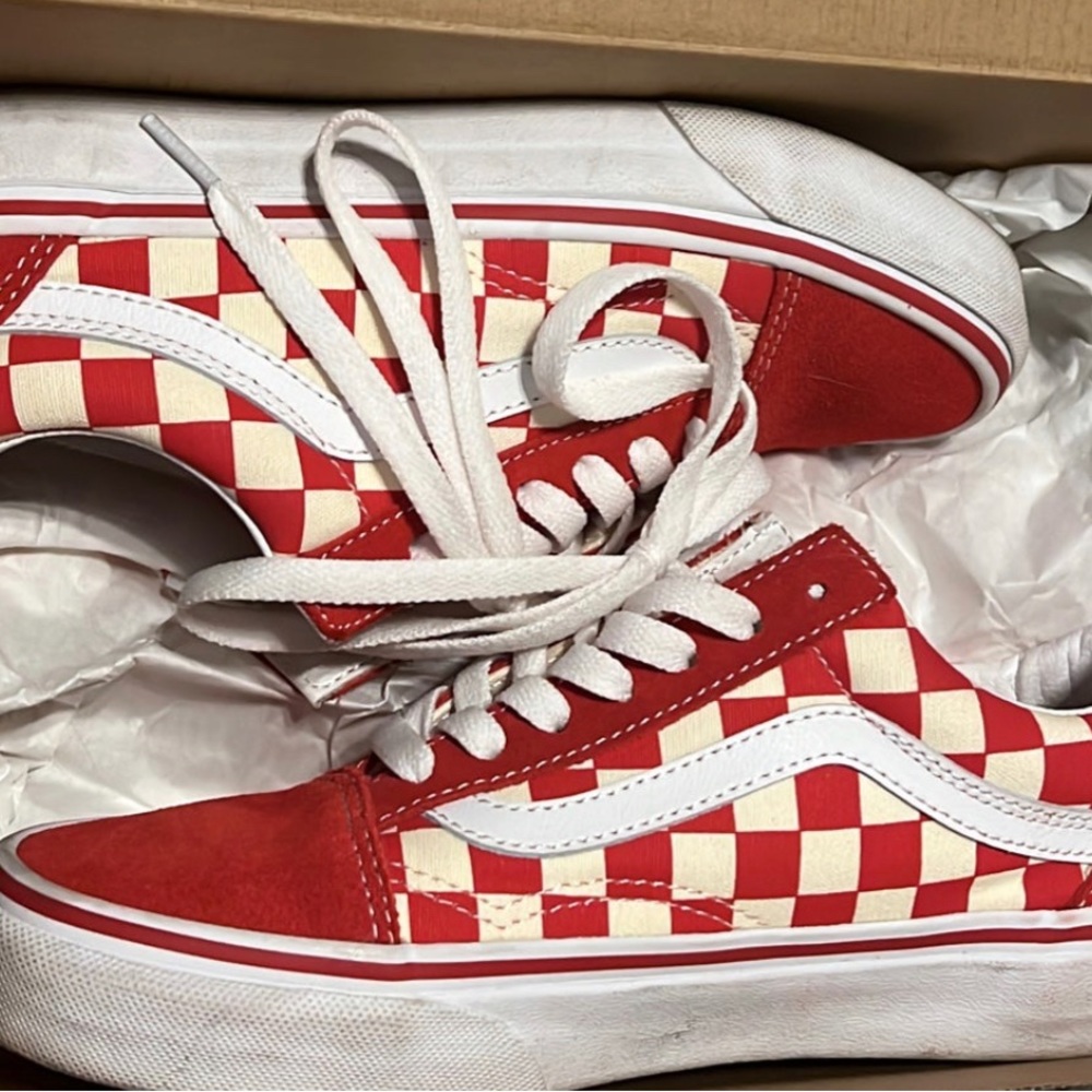 Old school checkered vans